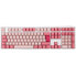 Фото #2 товара Ducky One 3 Gossamer Pink Gaming Tastatur - MX-Red