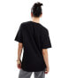 Фото #3 товара Threadbare Charlotte premium boxy tee in black