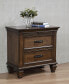 Coaster Home Furnishings Franco 2-Drawer Nightstand with Pull Out Tray