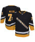 ფოტო #2 პროდუქტის Big Boys Evgeni Malkin Black Pittsburgh Penguins 2021/22 Alternate Premier Player Jersey