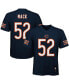 Фото #1 товара Big Boys and Girls Khalil Mack Navy Chicago Bears Replica Player Jersey