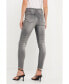 ფოტო #7 პროდუქტის Women's Midi Rise Skinny Jeans