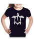 ფოტო #1 პროდუქტის Big Girl's Word Art T-shirt - Honu Turtle - Hawaiian Islands