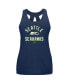 Фото #4 товара Women's College Navy Seattle Seahawks 2024 NFL Training Camp Tank Top