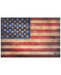 Фото #1 товара 'American Dream 2' Arte De Legno Digital Print on Solid Wood Wall Art - 24" x 36"