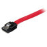 Фото #4 товара StarTech.com 12in Latching SATA Cable - 0.304 m - SATA III - SATA 7-pin - SATA 7-pin - Male/Male - Red