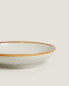 Фото #4 товара Porcelain soy sauce bowl with antique finish rim