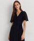 ფოტო #8 პროდუქტის Women's Belted Georgette Dress