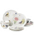 Фото #1 товара Butterfly Meadow Flutter 12-Pc. Dinnerware Set, Service for 4