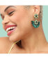 ფოტო #3 პროდუქტის Women's Fan Drop Earrings