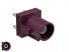Delock 89730 - FAKRA D - Violet - Plastic - Gold - 9.4 mm - 16.4 mm
