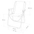 Фото #3 товара AKTIVE Fixed Folding Chair Aluminium 53x44x76 cm
