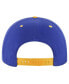 Фото #2 товара 47 Brand Men's Royal Milwaukee Brewers Double Headed Baseline Hitch Adjustable Hat
