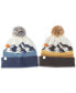 ფოტო #3 პროდუქტის Men's Mountain Pom-Pom Hat, Created for Macy's