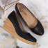 Фото #3 товара Leather pumps on the wedge Filippo W PAW339A black