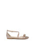 Фото #2 товара Women's Tessy Crisscross Strap Evening Flat Sandals