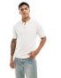 Фото #1 товара Jack & Jones knitted polo in white