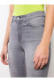 Yüksek Bel Süper Skinny Fit Düz Cep Detaylı Kadın Jean Pantolon