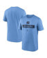 Фото #1 товара Jordan Men's Blue North Carolina Tar Heels 2024 Sideline Legend Performance T-Shirt