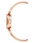 Фото #2 товара Часы Anne Klein Rose Gold Alloy Bangle Watch