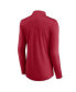 Фото #2 товара Women's Crimson Oklahoma Sooners Worth the Drive Quarter-Zip Top