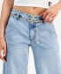 Фото #6 товара Women's Zoya Cropped Wide-Leg Jeans