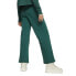 Puma Ess+ Straight Leg Small Logo Pants Womens Green Casual Athletic Bottoms 676