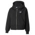 Фото #1 товара Puma Classics Oversized FullZip Hoodie Womens Black Casual Outerwear 67174501