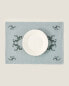 Фото #6 товара Embroidered linen blend placemat