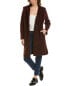 Фото #1 товара Vince Ribbed Sailor Collar Wool & Alpaca-Blend Cardigan Women's L