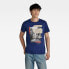 ფოტო #1 პროდუქტის G-STAR City Graphic Regular Fit short sleeve T-shirt