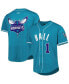 ფოტო #1 პროდუქტის Men's LaMelo Ball Teal Charlotte Hornets Capsule Player Baseball Button-Up Shirt
