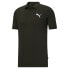 Puma Essentials Pique Short Sleeve Polo Shirt Mens Green Casual 58628170 S - фото #3