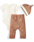 ფოტო #2 პროდუქტის Baby Boys Winnie-the-Pooh Bodysuit, Pants & Hat, 3 Piece Set