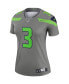 ფოტო #3 პროდუქტის Women's Russell Wilson Gray Seattle Seahawks Inverted Legend Jersey