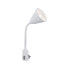 PAULMANN Junus clip - White - Metal - Plastic - IP20 - E14 - 1 bulb(s) - 30000 h