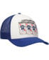 Men's White Pabst Blue Ribbon Cans Foam Trucker Adjustable Hat