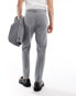 ASOS DESIGN smart slim fit trousers in grey