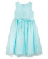 ფოტო #4 პროდუქტის Toddler Girls Sleeveless Sequin and Glitter Mesh Party Dress
