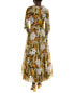 Фото #2 товара Samantha Sung Eden Maxi Dress Women's Yellow 2