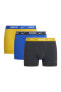 Фото #1 товара Трусы мужские Nike Trunk 3PK Boxer YELLOW OCHRE/GAME ROYAL/ANTHRACITE