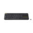 Фото #1 товара Logitech Wireless Touch Keyboard K400 Plus - Wireless - RF Wireless - QWERTZ - Black