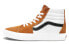 Фото #2 товара Кеды Vans SK8 HI Бело-оранжевые для мужчин和女士