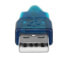 Фото #10 товара Адаптер USB к RS232 DB9 серого цвета Startech.com 0.43 м - USB 2.0 Type-A - DB-9 - Мужской - Мужской
