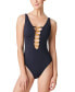 Women's Kore Lace-Up One-Piece Swimsuit