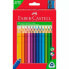 Фото #2 товара Цветные карандаши Faber-Castell Разноцветный 4 Предметы
