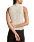 ფოტო #2 პროდუქტის Women's Textured-Lace High-Neck Tank Top