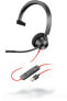 Фото #2 товара Poly Blackwire 3310 - Headset - Head-band - Calls & Music - Black - Monaural - PTT,Play/pause,Track ,Volume +,Volume -