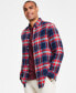 Men's Regular-Fit Plaid Flannel Shirt, Created for Macy's