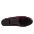 Фото #7 товара Trotters Glory T2160-656 Womens Burgundy Wide Leather Loafer Flats Shoes 9